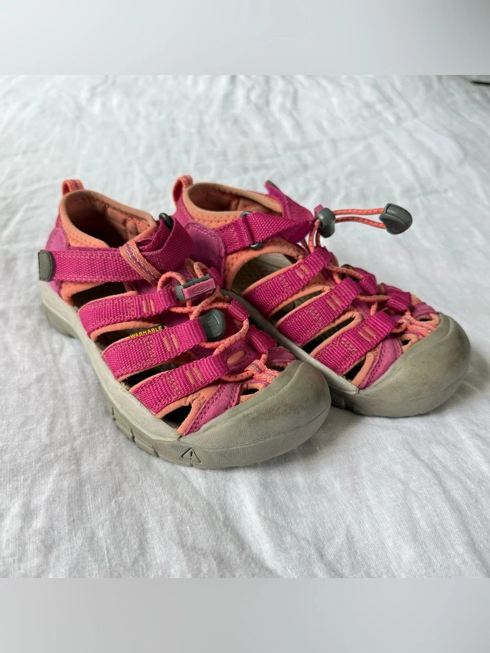 Keen Newport H2 Sandal Water Shoe Pink Orange Size 12